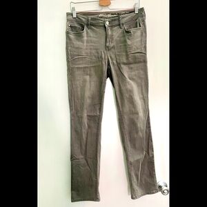 Eddie Bauer Gray Straight Leg Jeans